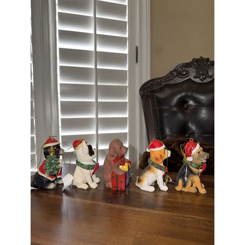 Christmas Dogs Puppy Ornaments Kohl's Holiday Decor - Picture 6 of 8